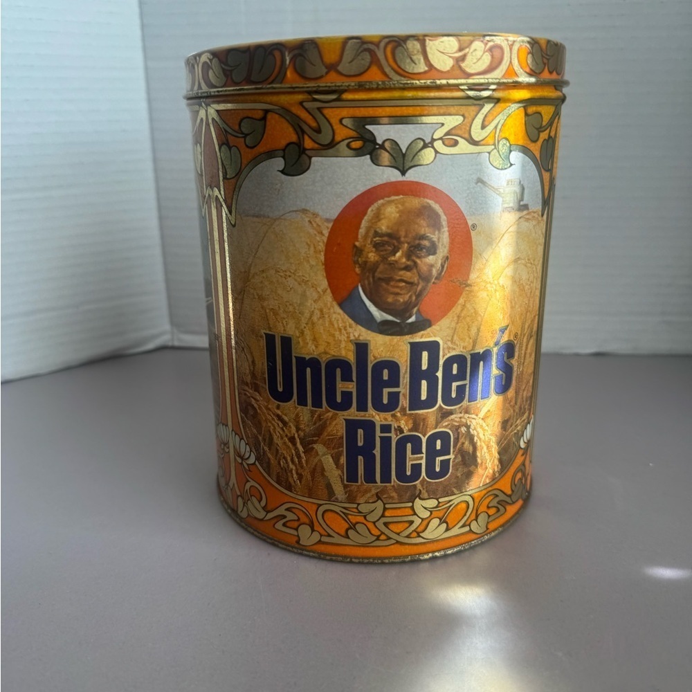 Vintage Uncle Ben's Rice Decorative Tin